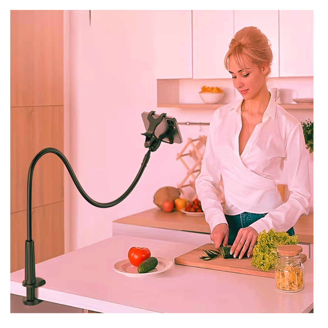 Soporte/Brazo flexible y ajustable para teléfono móvil