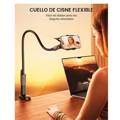 Soporte/Brazo flexible y ajustable para teléfono móvil