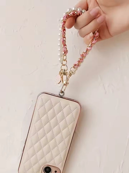 Brazalete con Perlas Broche Ajustable IPhone o Android